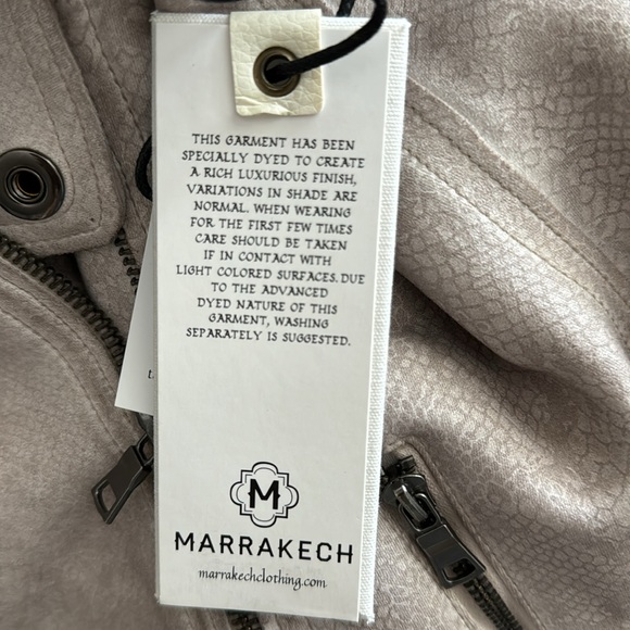 Marrakech Suede Moto Jacket - Picture 8 of 9